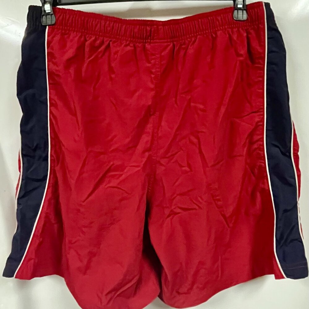 🌟 Breakwater Red & Navy Board Shorts – Size Large – Swim • Beach • Pool!